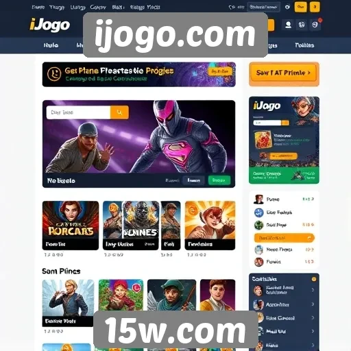 Interface do usuário no ijogo.com e sua usabilidade